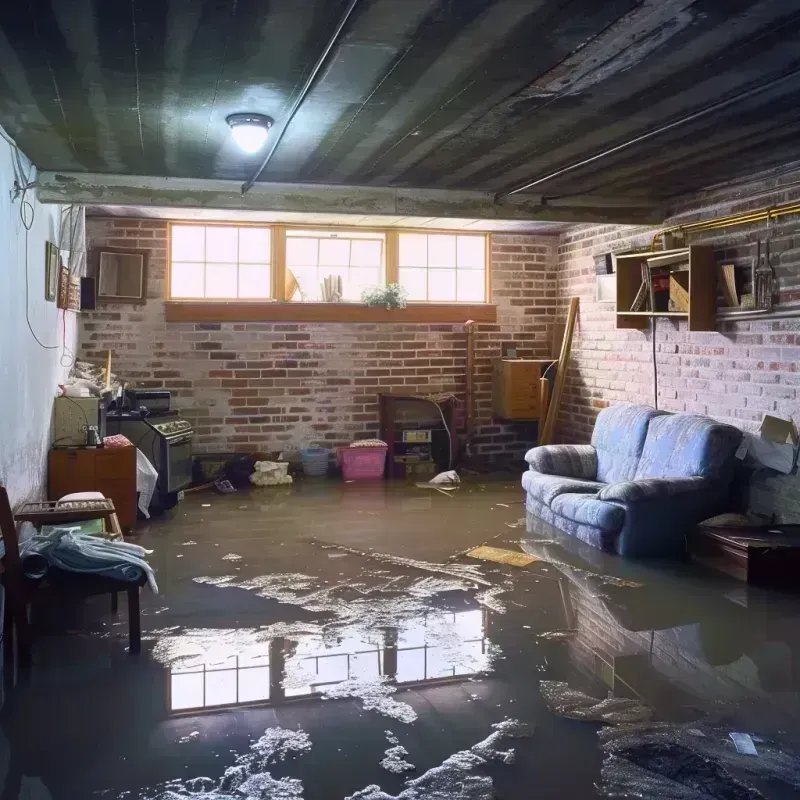 Flooded Basement Cleanup in Mitchell, IN